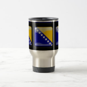 Flagga Bosnien och Hercegovina Resemugg