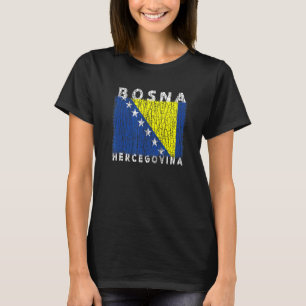 Flagga Bosnien och Hercegovina T Shirt