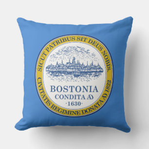 Flagga Boston (Massachusetts) Kudde