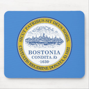 Flagga Boston (Massachusetts) Musmatta