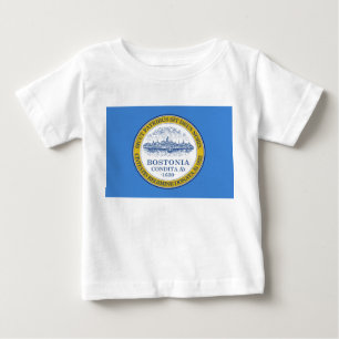 Flagga Boston (Massachusetts) T Shirt