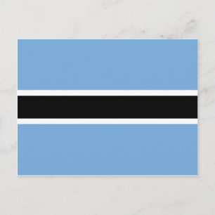 Flagga Botswana Vykort