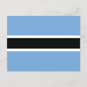 Flagga Botswana Vykort