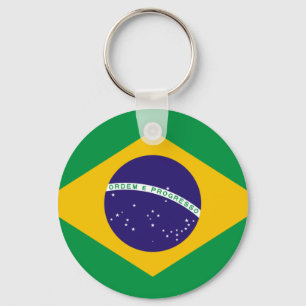 FLAGGA BRASILIEN NYCKELRING