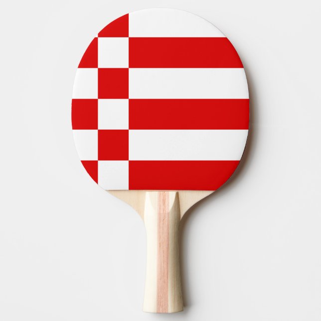 Flagga Bremen Ping-Pong Paddle Pingisracket (Framsidan)