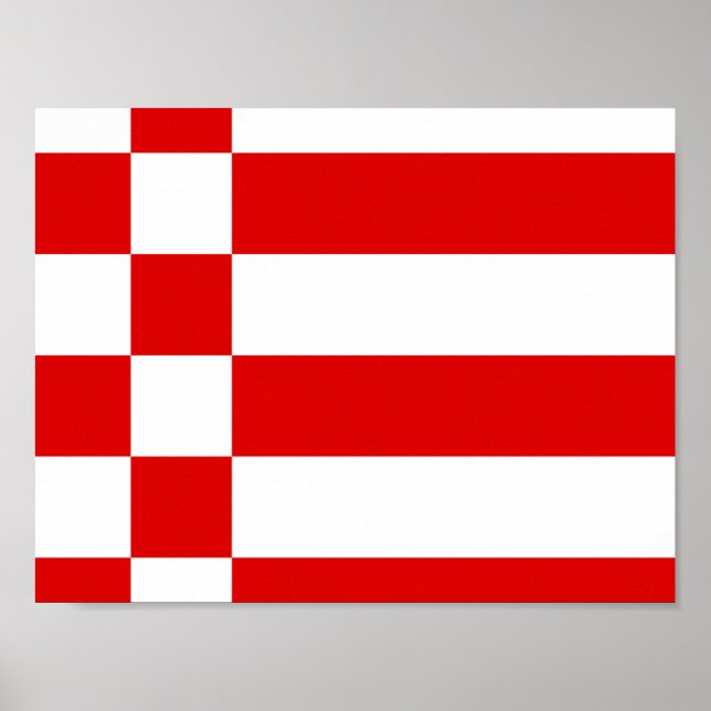 Flagga Bremen Poster (Framsidan)