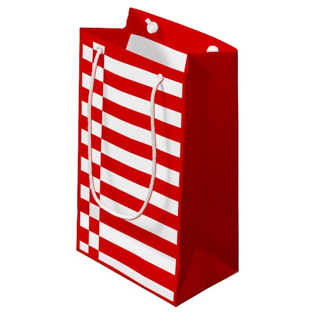 Flagga Bremen Small Gift Bag (Framsidan Vinklad)