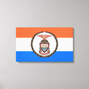 Flagga Bronx (Borough in New York City) Canvastryck