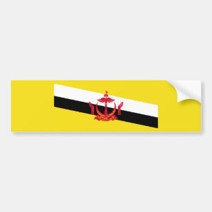 Flagga Brunei Bildekal
