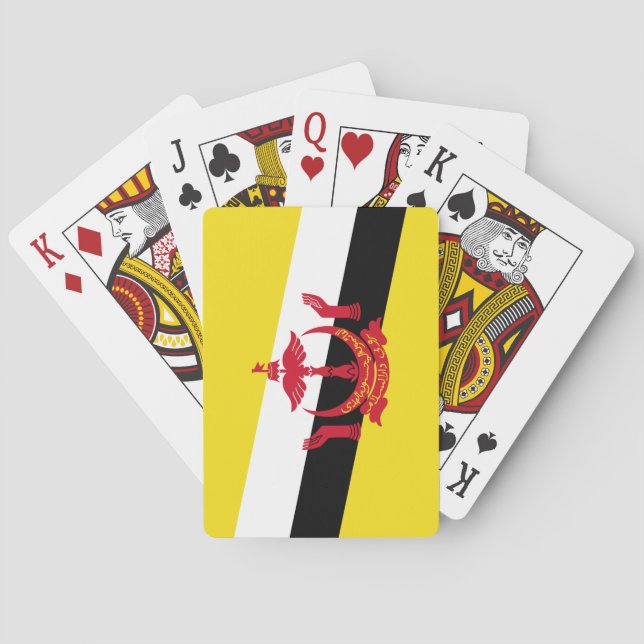 Flagga Brunei Casinokort (Baksidan)