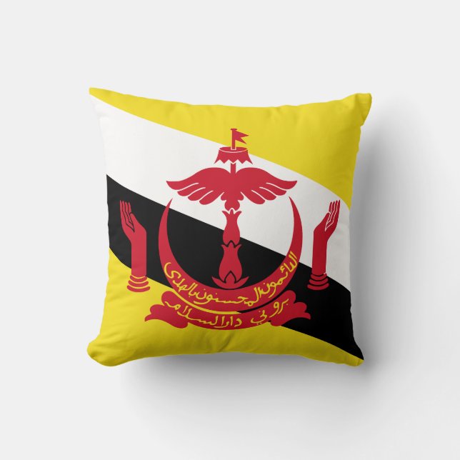Flagga Brunei Kudde (Framsida)