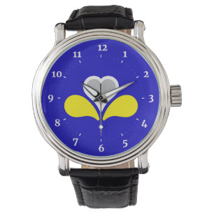 Flagga Bryssel, Belgien Armbandsur