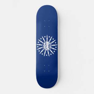 Flagga Buffalo (i New York-staten) Mini Skateboard Bräda 18,5 Cm
