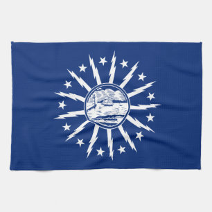 Flagga Buffalo, New York Kökshandduk