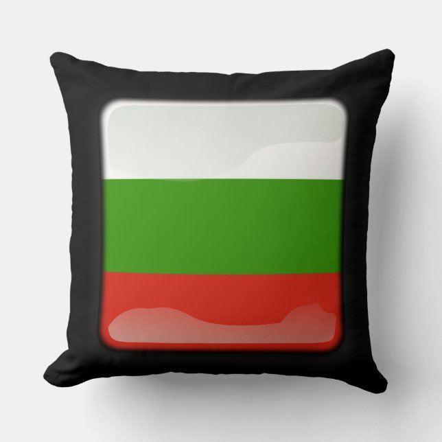 Flagga Bulgarien Kudde (Framsida)