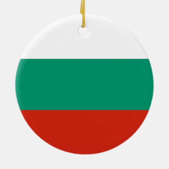 Flagga Bulgarien Ornament (Baksidan)