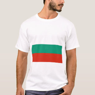 Flagga Bulgarien T Shirt