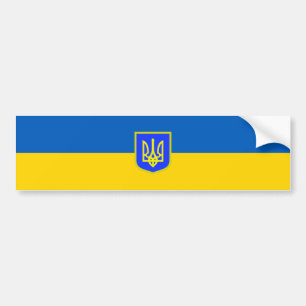 Flagga Bumper Sticker Bildekal