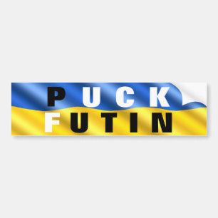 Flagga Bumper Stickers Puck Futin Sticker Bildekal
