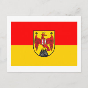 Flagga Burgenland, Österrike Vykort