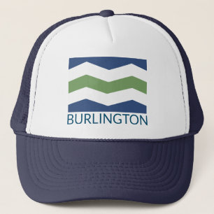 Flagga Burlington, Vermont Keps