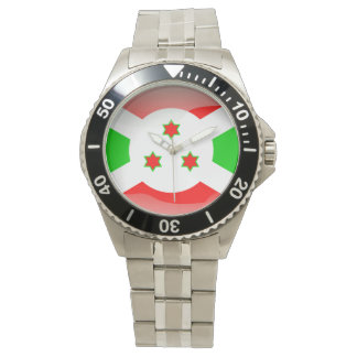 Flagga Burundi Armbandsur