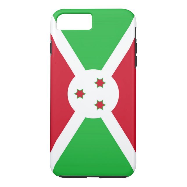 Flagga Burundi Case-Mate iPhone Skal (Baksida)
