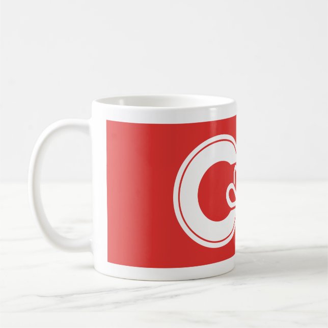 Flagga Calgary, Alberta Coffee Mugg (Vänster)