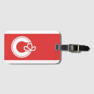 Flagga Calgary, Alberta Luggage Tag Bagagebricka