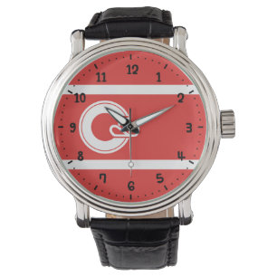 Flagga Calgary, Alberta Watch Armbandsur