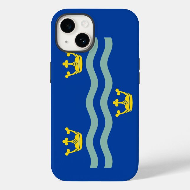 Flagga Cambridgeshire Fodral-Mate iphone case (Baksida)