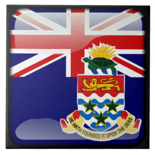 Flagga Caymanöarna Kakelplatta