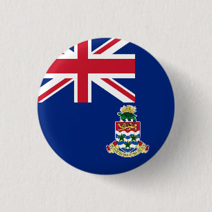 Flagga Caymanöarna Knapp