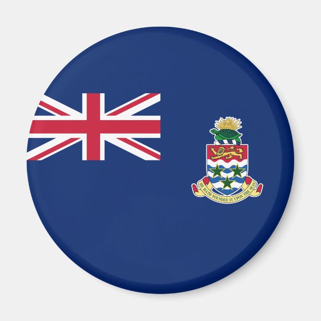 Flagga Caymanöarna Magnet (Framsidan)