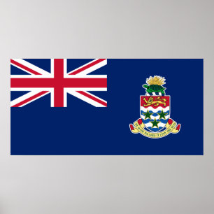 Flagga Caymanöarna Poster