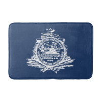 Flagga Charleston, South Carolina Bath Mat