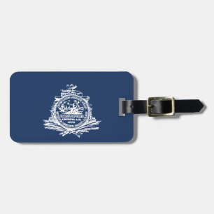 Flagga Charleston, South Carolina Luggage Tag Bagagebricka