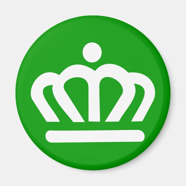 Flagga Charlotte, North Carolina Magnet (Framsidan)