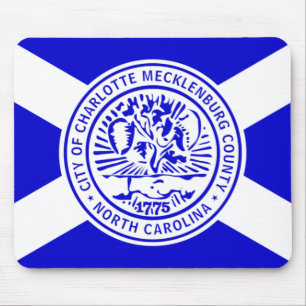 Flagga Charlotte, North Carolina Musmatta