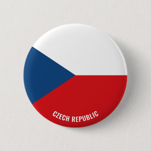 Flagga Charming Patriotic Button Knapp