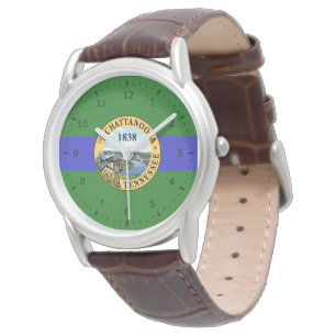 Flagga Chattanooga, Tennessee Armbandsur
