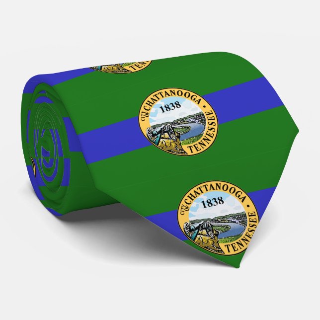 Flagga Chattanooga, Tennessee Slips (Rullad)