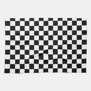 Flagga Checker Kökshandduk