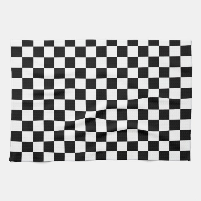 Flagga Checker Kökshandduk (Horisontell)