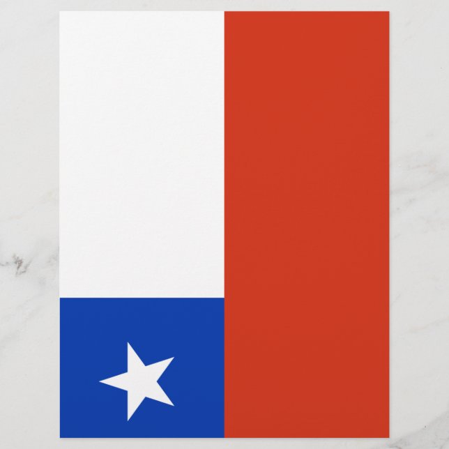 Flagga Chile (Framsida)