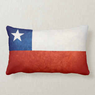 Flagga Chile Lumbarkudde