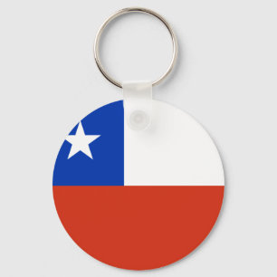 Flagga Chile Nyckelring
