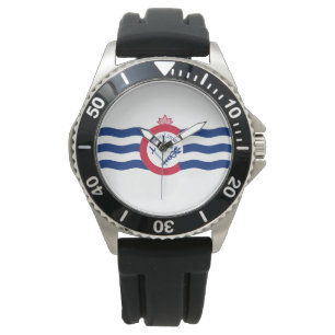 Flagga Cincinnati (Ohio) Armbandsur