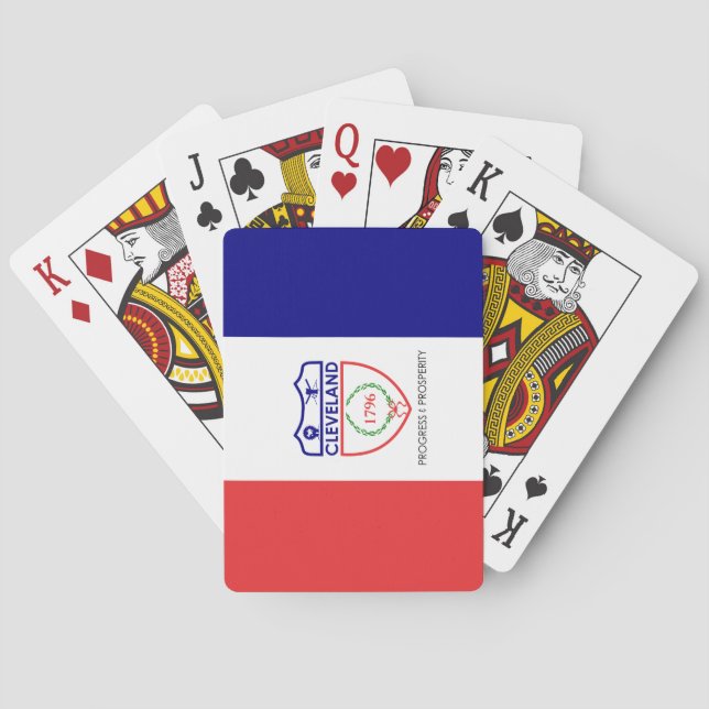 Flagga Cleveland (Ohio) Casinokort (Baksidan)