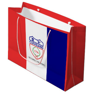 Flagga Cleveland, Ohio Large Gift Bag